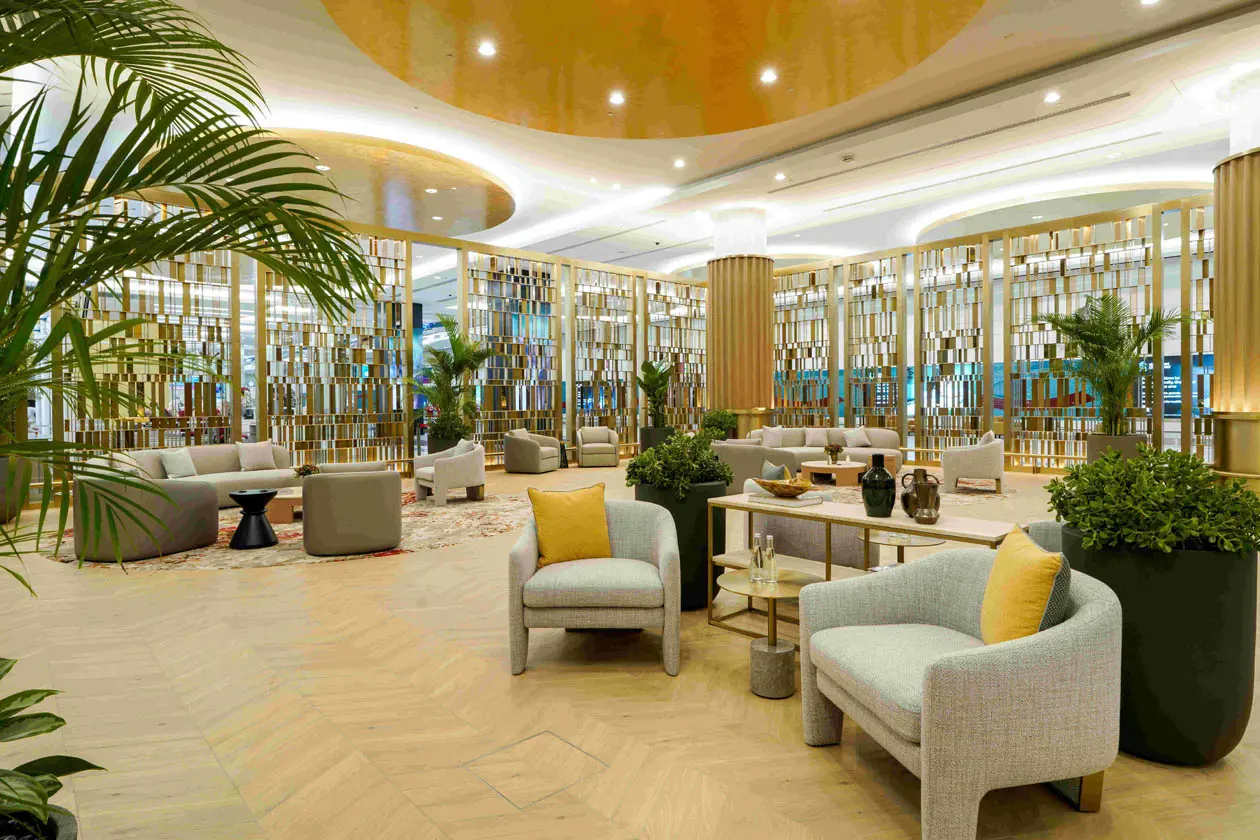 “Emirates First” all'aeroporto di Dubai Foto: Copyright © Emirates Airlines / The Emirates Group