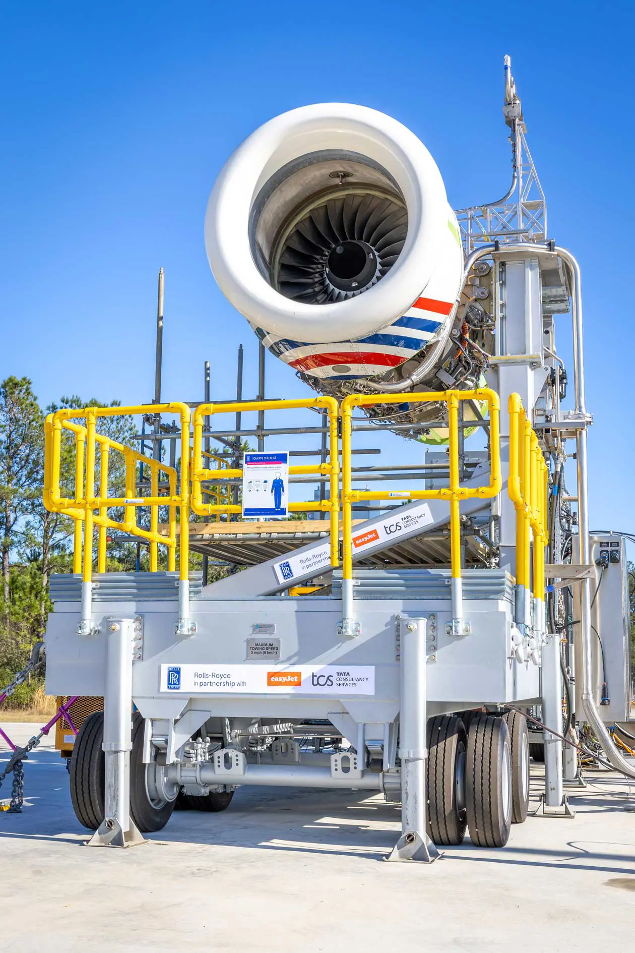 easyJet Hydrogen testing Rolls Royce Foto: Copyright © easyjet