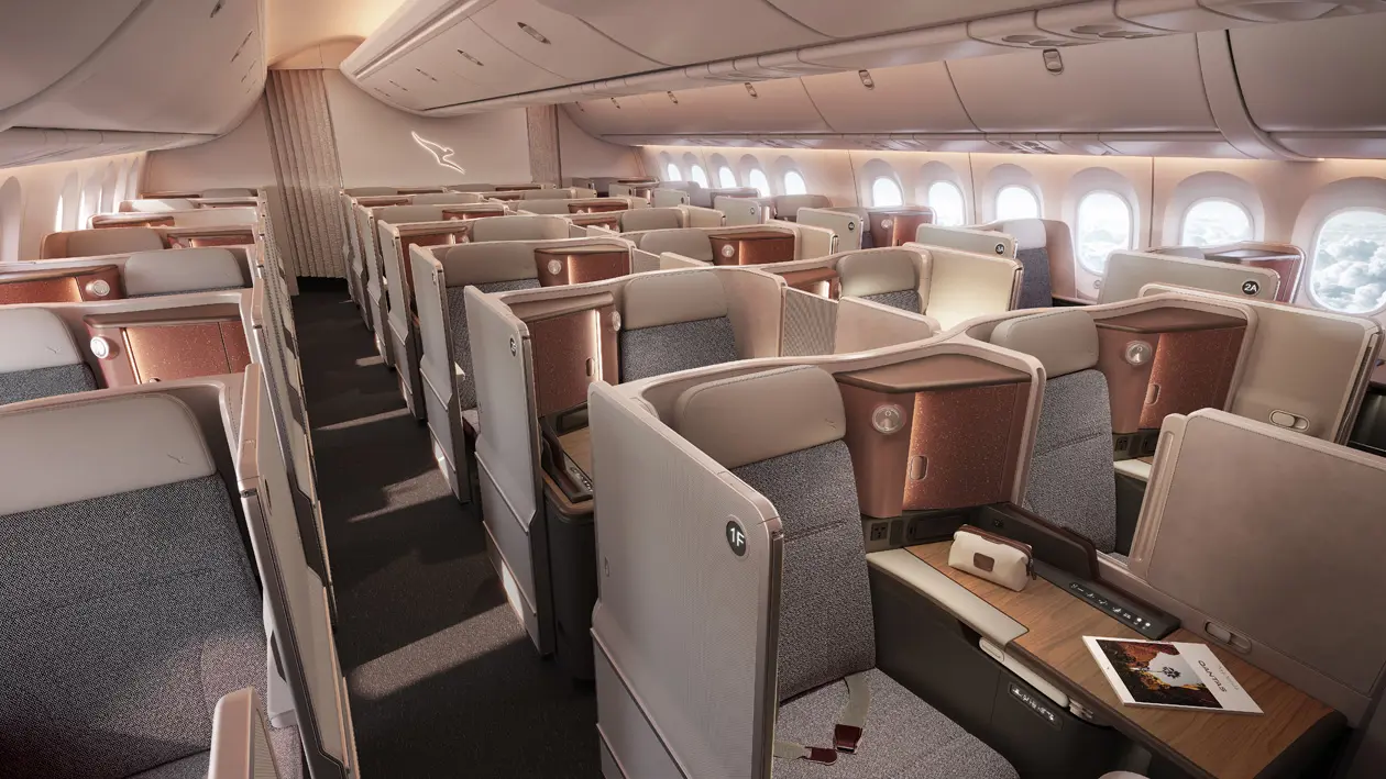 Business Suite Qantas Foto: Copyright © Ufficio Stampa&nbsp;Qantas Airlines