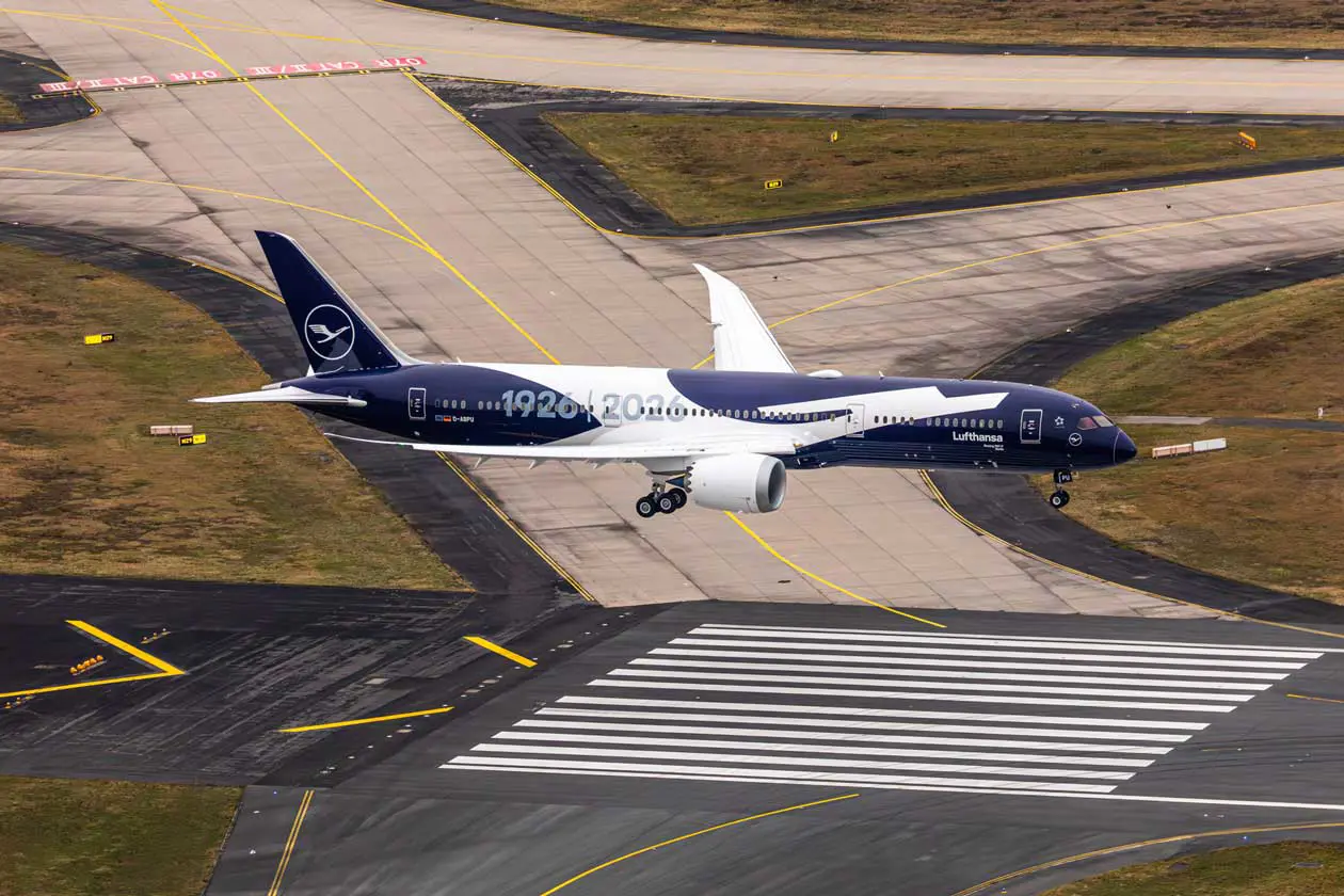 Boeing 787-9, aereo anniversario centenario di Lufthansa Copyright ©&nbsp;Lufthansa Group