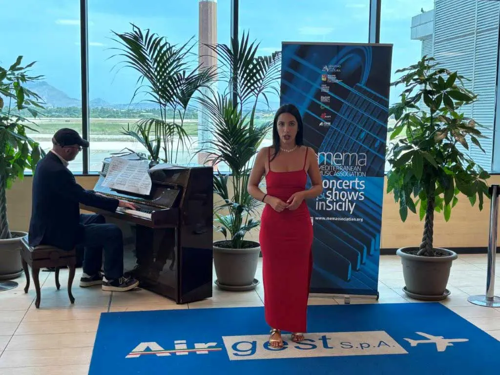 Il pianista Andrea Certa e il soprano Maria Alessia Salaris