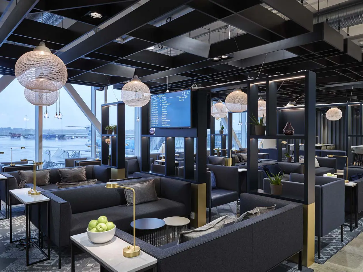 Lounge SAS all'aeroporto di Stavanger (SVG) Copyright © Ufficio Stampa SAS
