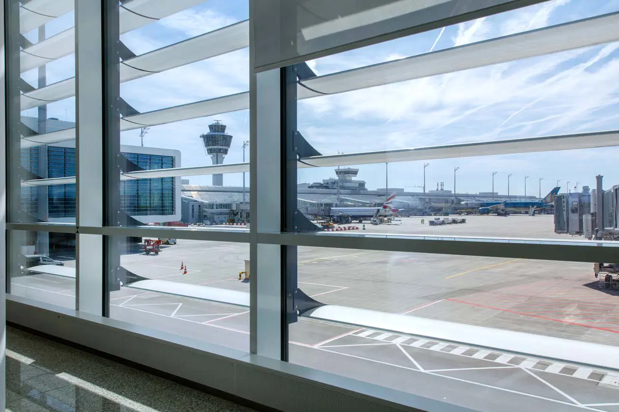 Nuovo Molo del T1 aeroporto di Monaco Foto: Copyright © Flughafen München