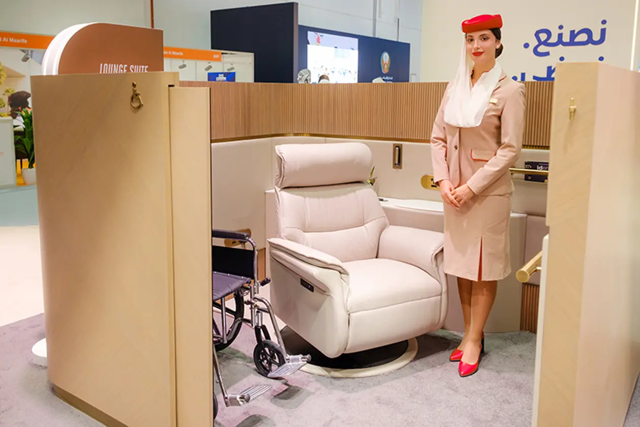 Accessible Lounge Suite  Foto: Copyright © Emirates Airlines /&nbsp;The Emirates Group