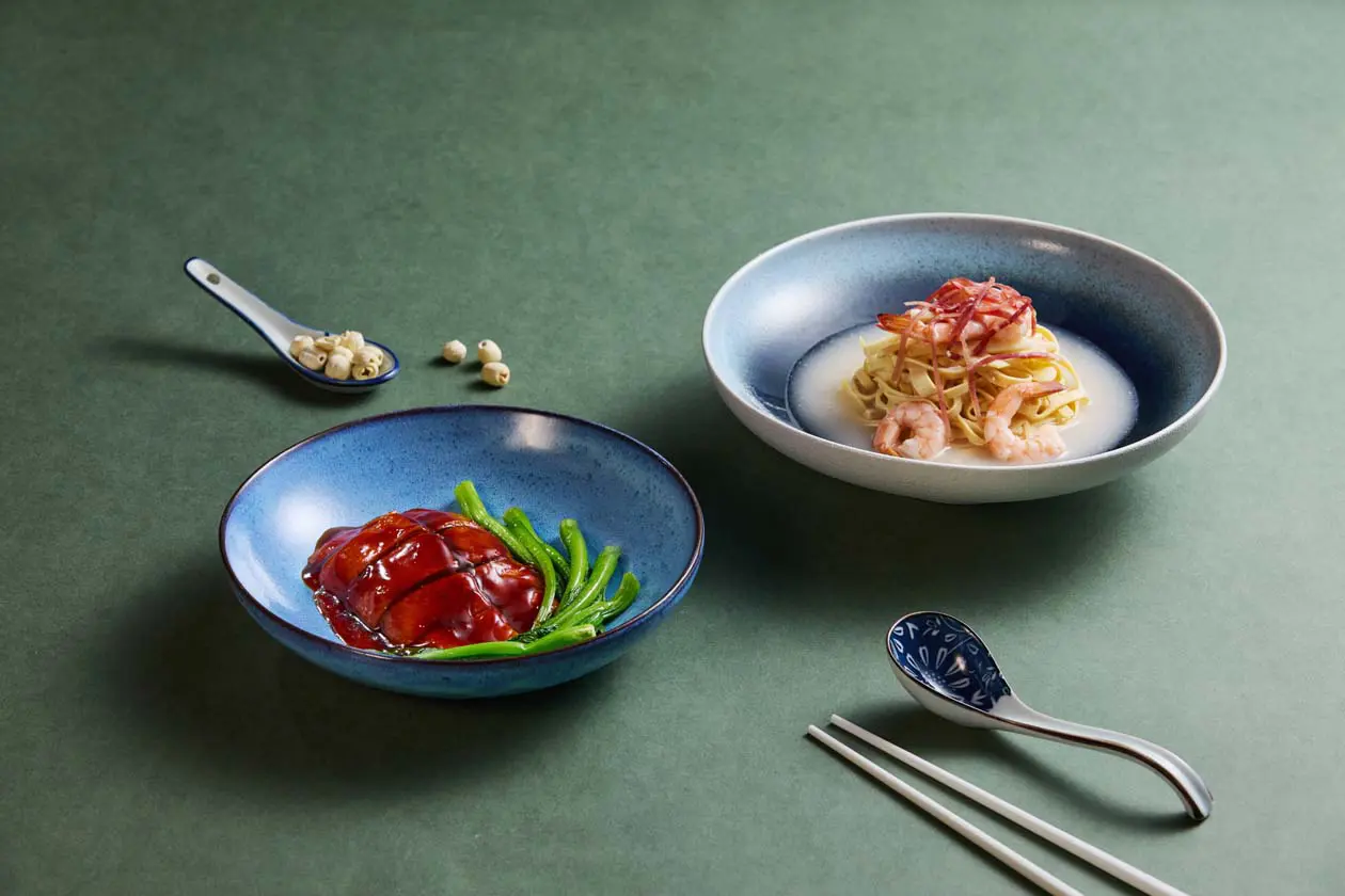 Menù “Chinese Classics” di Cathay Pacific in Business Class Foto: © Ufficio Stampa Cathay Pacific
