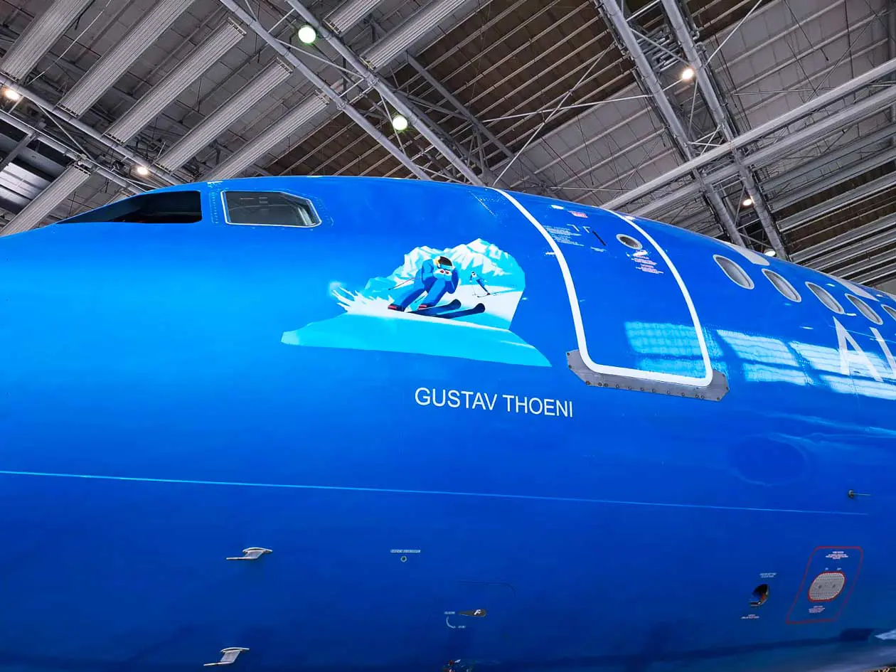 Ita Airways, l’A320 intitolato a Gustav Thoeni Copyright © Ita Airways