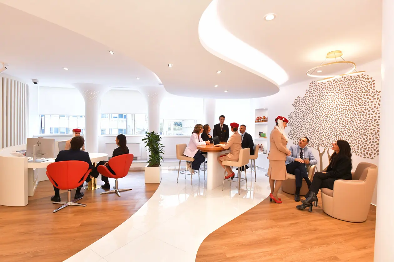 Travel Store Emirates di Roma  Foto: Copyright © Emirates Airlines /&nbsp;The Emirates Group