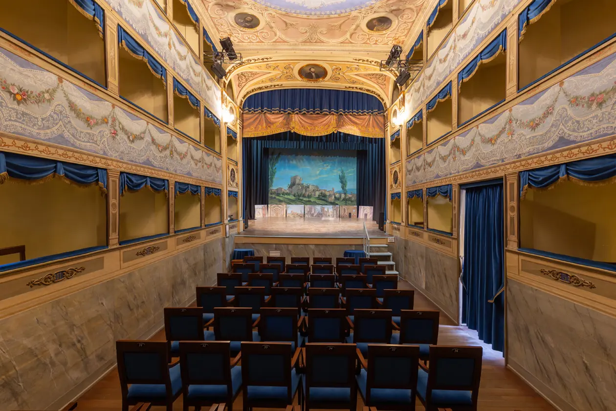 Teatro Angelo Mariani, Sant'Agata Feltria. Foto ©&nbsp;Fondazione Marche Cultura Author: Giuseppe Nardi