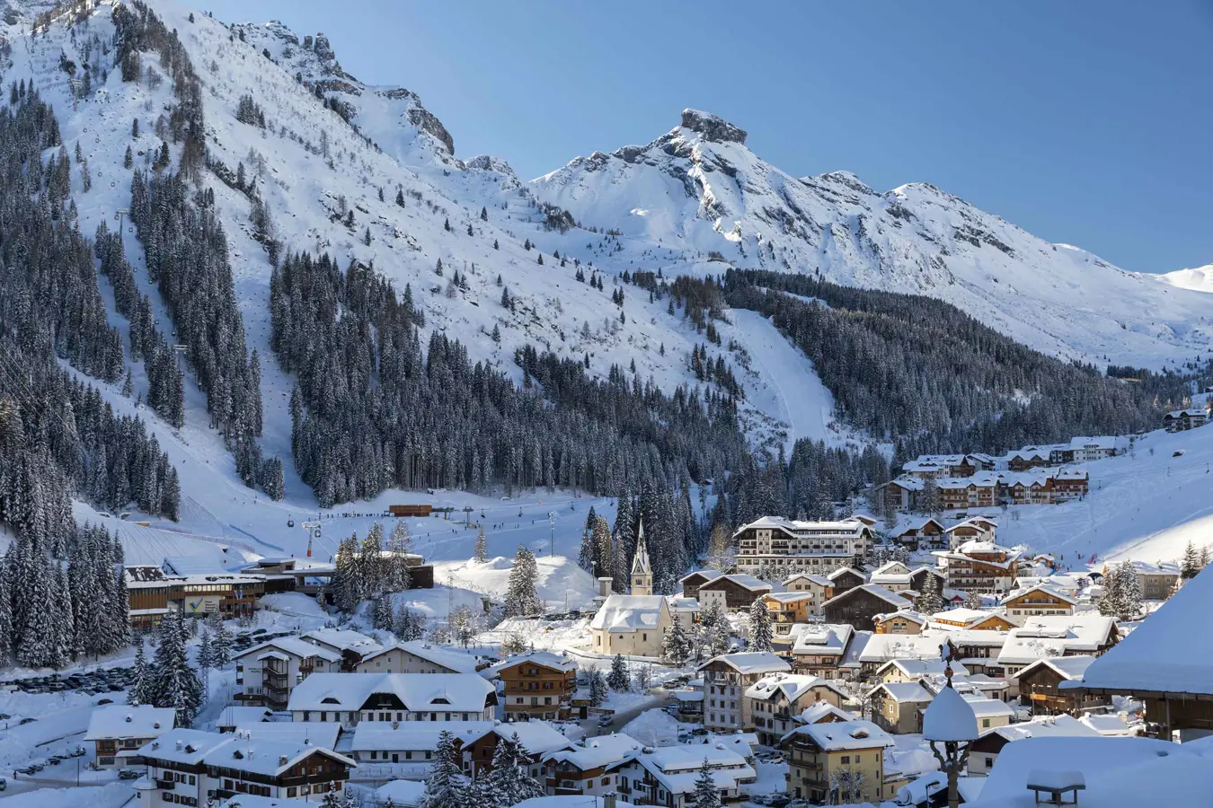 I Paesaggi Innevati Di Arabba Belluno