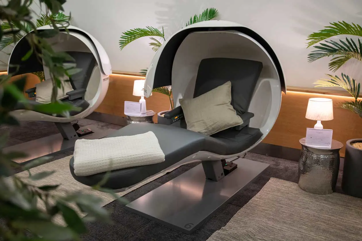 Forty Winks nap lounge di British Airways