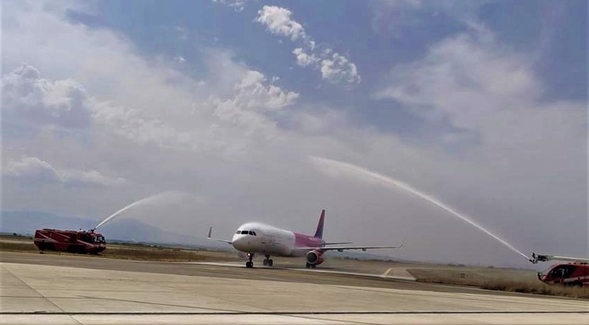 Wizz Air all'Aeroporto di Cagliari. 