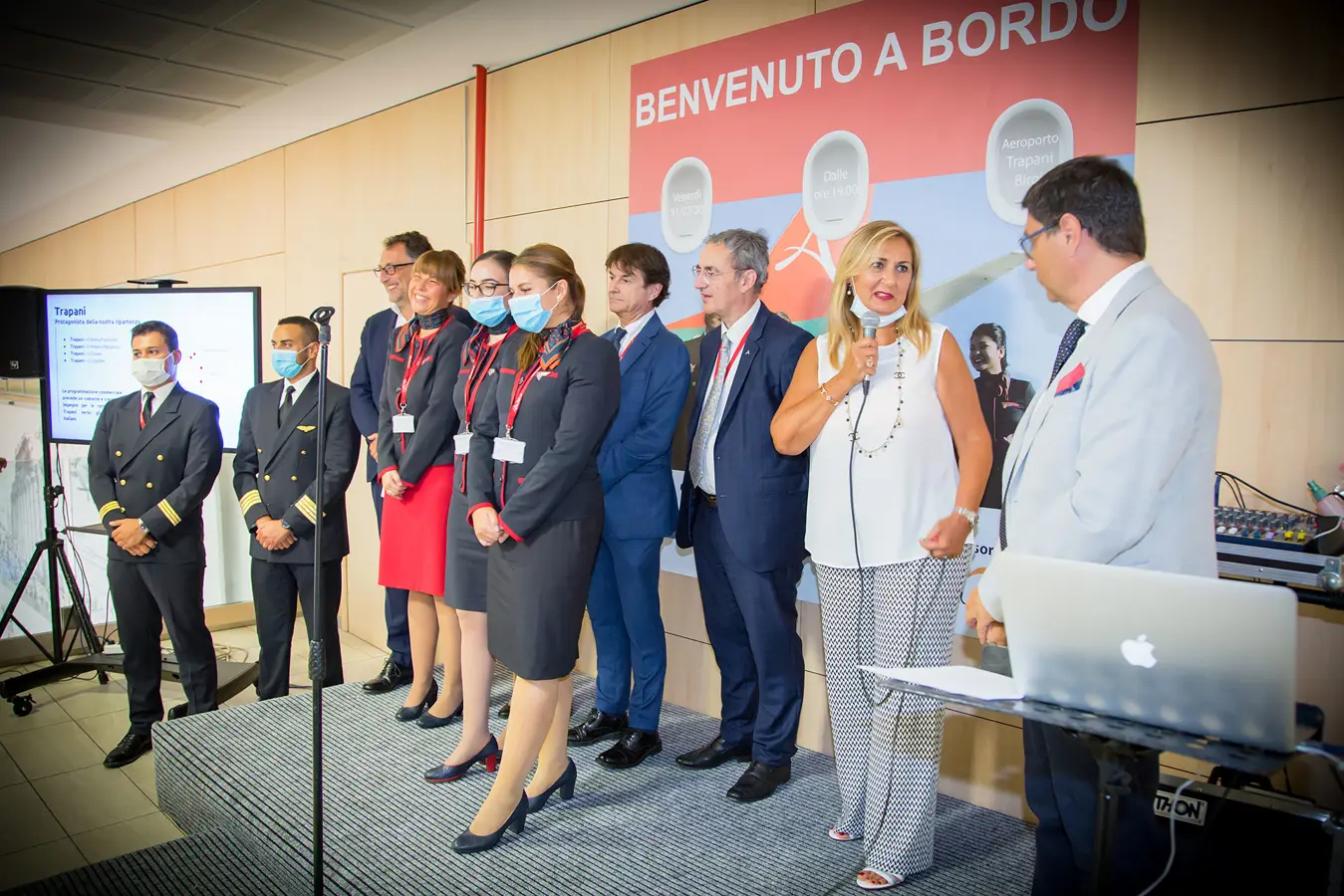 Albastar all'Aeroporto di Trapani