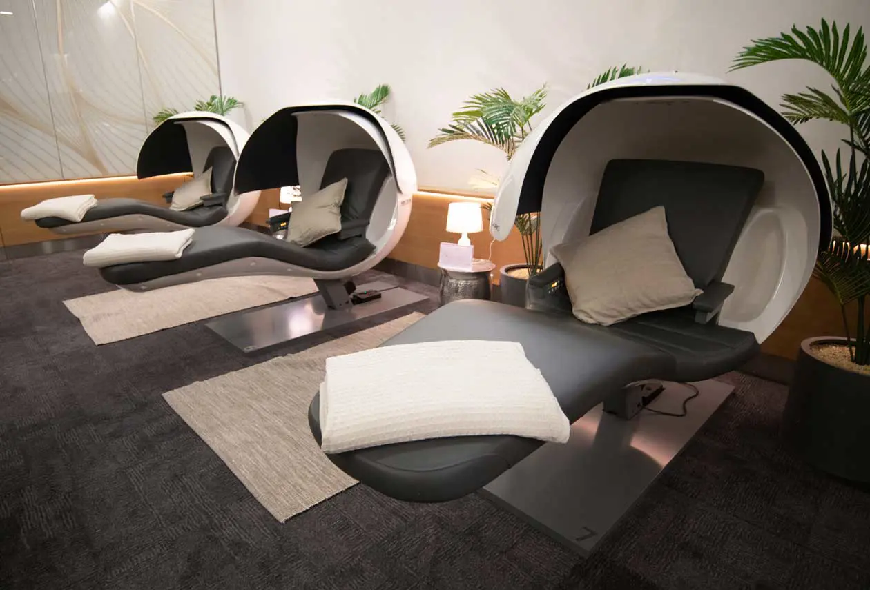 Forty Winks nap lounge di British Airways