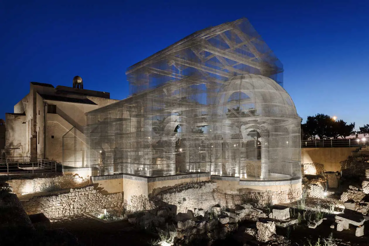 Edoardo Tresoldi, Basilica di Siponto