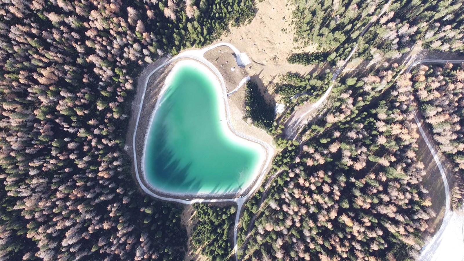 Lago Po’ Druscié a Cortina d'Ampezzo
