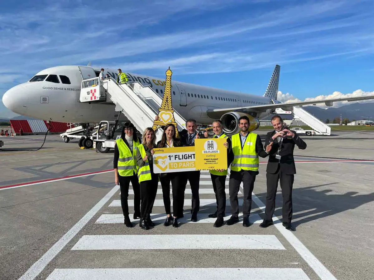 Volo da Bergamo a Parigi Orly 