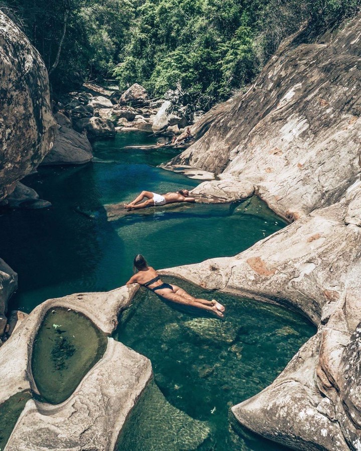 Rockpool Chills - Macquarie Pass National Park, New South Wales  Credit: @_aswewander