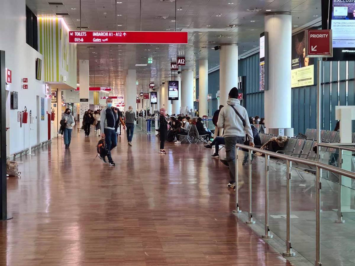 Aeroporto di Milano Bergamo BGY, terminal partenze Schengen