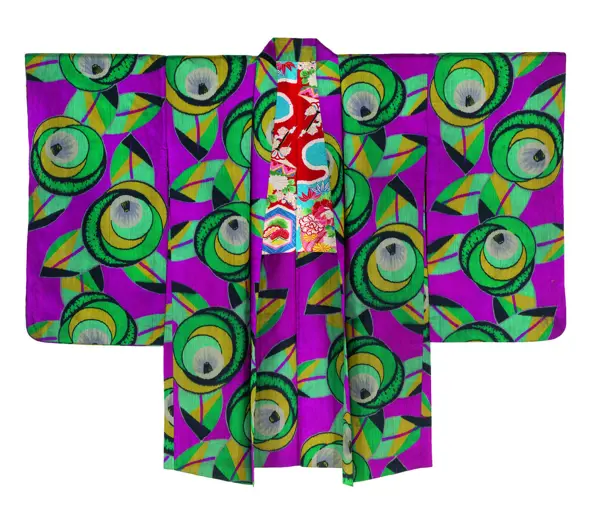 Sovrakimono informale da donna (haori).  Giappone, secolo XX, terzo decennio.  Collezione Lydia Manavello - Foto Luigi Vitale.