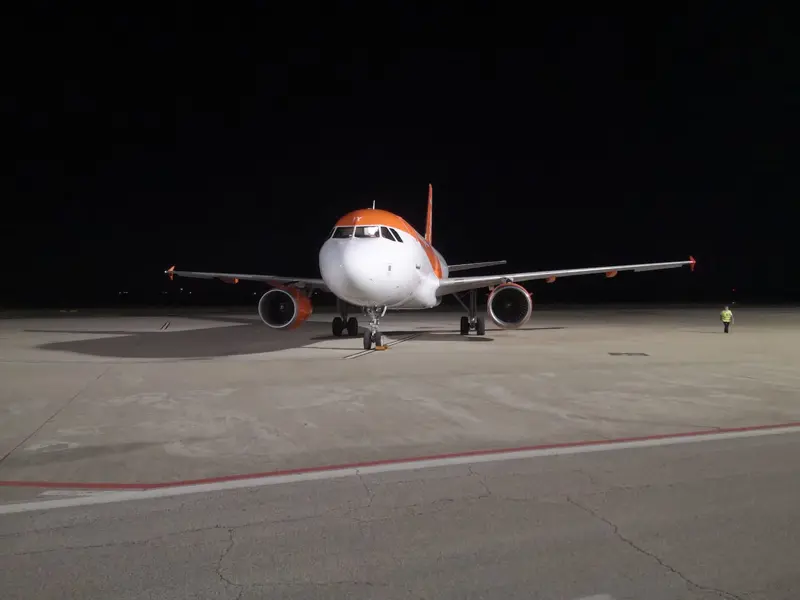 Inagurazione del volo Ancona - Londra Gatwick. Copyright © Aeroporto di Ancona e easyJet.