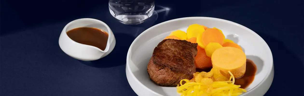 Air France: menu di primavera a bordo dei voli in partenza da Parigi