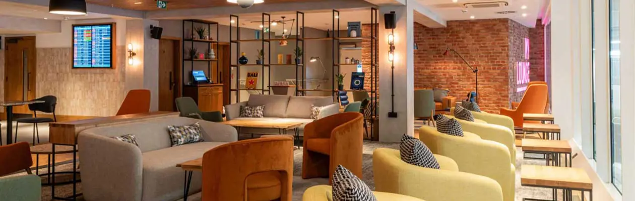 Nuova My Lounge all'Aeroporto di Londra Luton