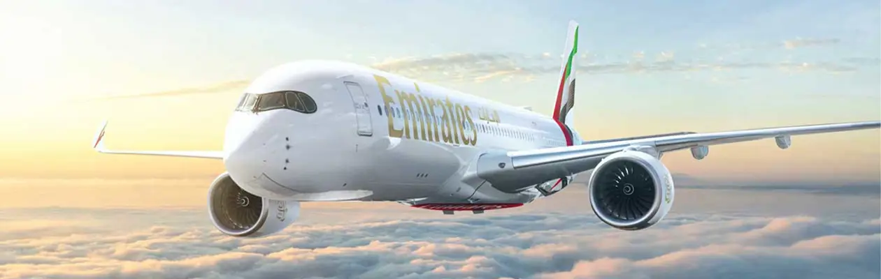 Il nuovo A350 di Emirates debutta in Italia con la rotta Bologna-Dubai