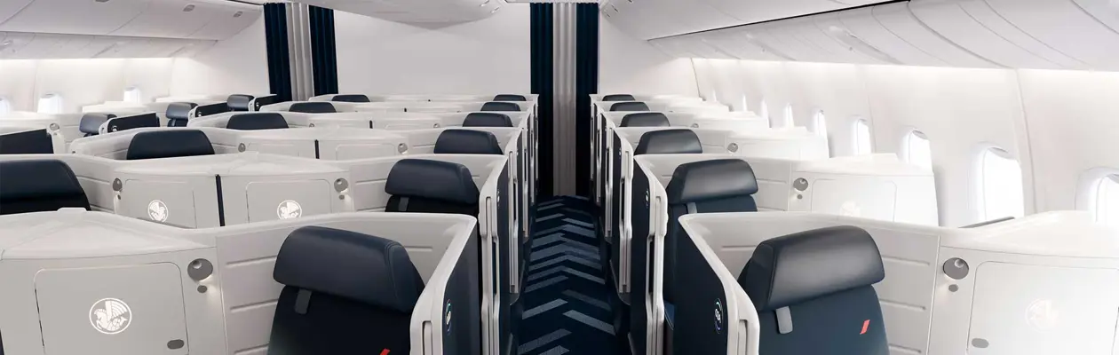 Air France: nuova poltrona Business e ristorazione più sostenibile