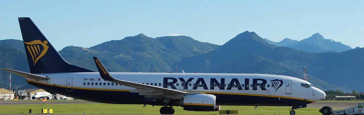 Ripresa dei voli Ryanair dall'aeroporto di Milano Bergamo