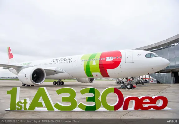 Airbus consegna il primo A330-900 all’operatore di lancio TAP Air Portugal