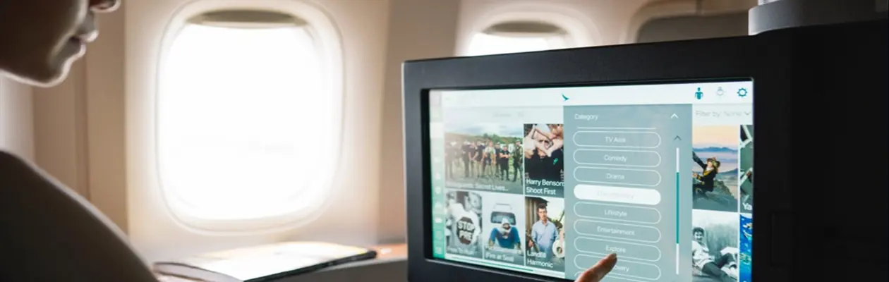 Intrattenimento sui voli di lungo raggio di Cathay Pacific