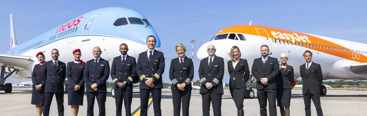 easyJet e Neos: da giugno voli in connessione