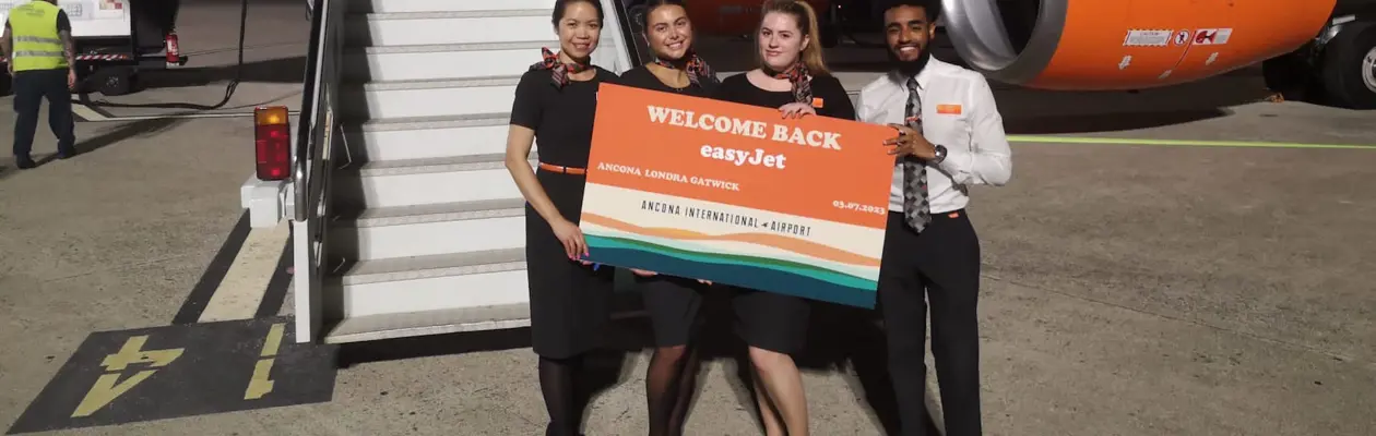 easyJet riprende a volare ad Ancona