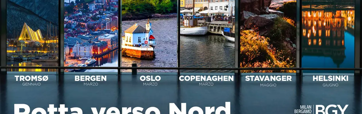 I voli di Norwegian Air Shuttle dall’Aeroporto di Milano Bergamo nel 2024