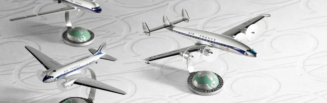 La collezione anniversario di Air France alle Galeries Lafayette
