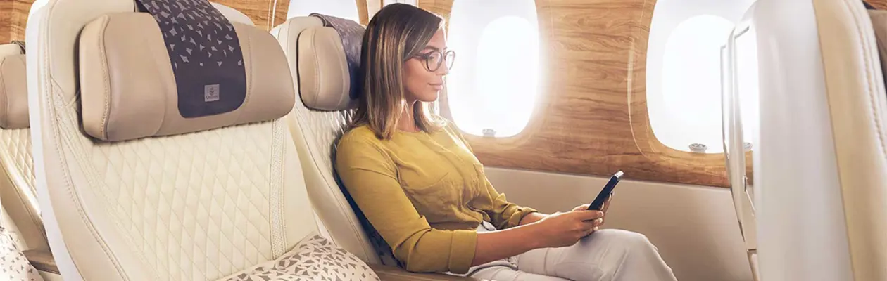 Tutti i passeggeri Emirates possono usufruire del Wi-Fi gratuito a bordo