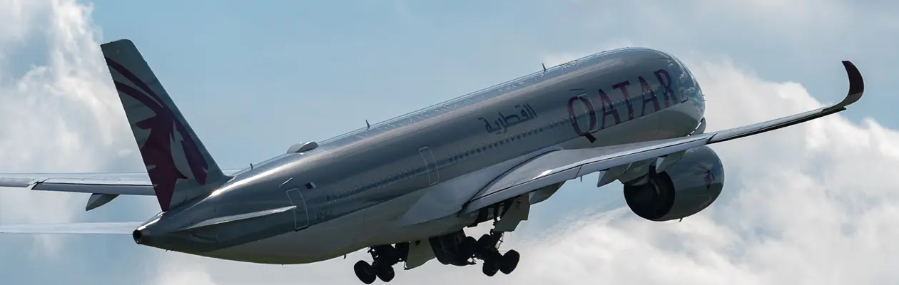 Qatar Airways: primo volo con tutti vaccinati a bordo