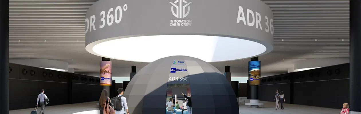 All'aeroporto di Fiumicino la prima Movie Lounge con Rai Cinema