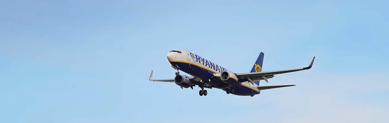 Ryanair riprende i voli da e per l'Aeroporto di Perugia