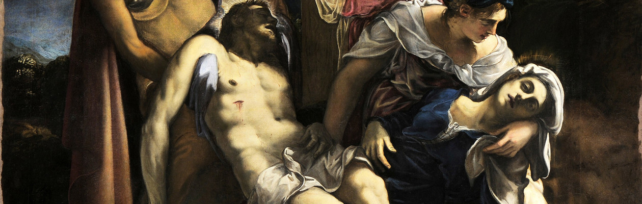“La Deposizione di Cristo di Jacopo Tintoretto. Incontro romano di Tintoretto padre con Tintoretto figlio”