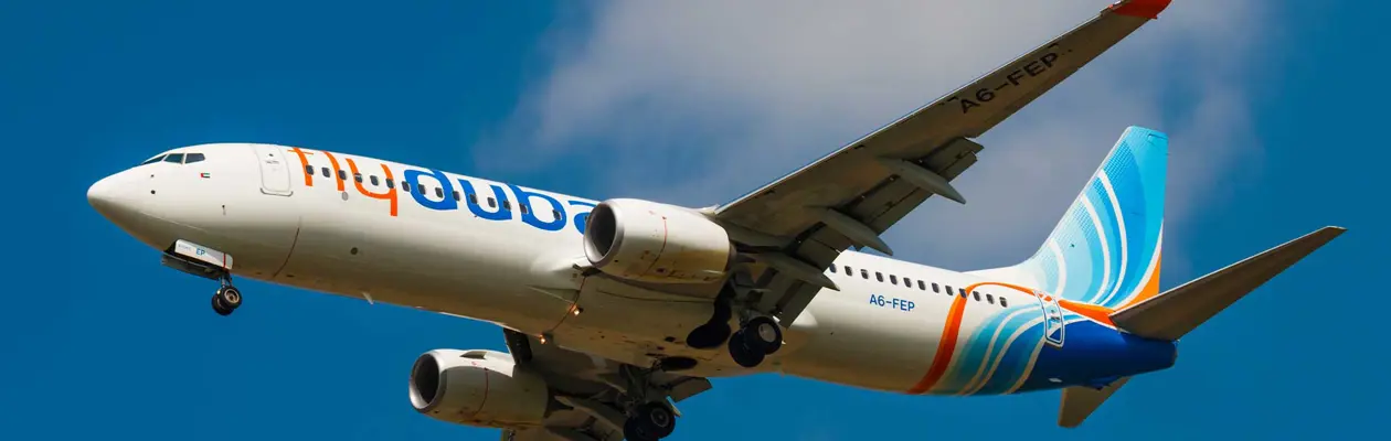 flydubai atterra a Milano Bergamo