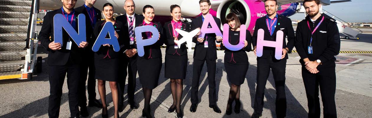 Wizz Air inaugura la tratta Napoli - Abu Dhabi