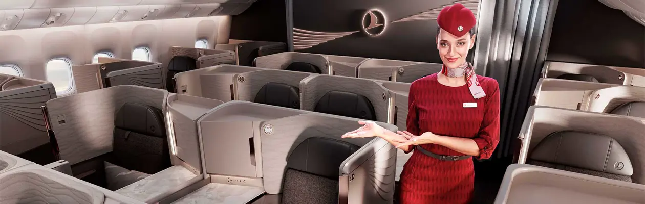 La Business Crystal Suite di Turkish Airlines