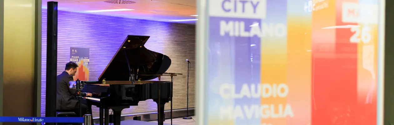 Piano City Milano porta il cinema a Linate