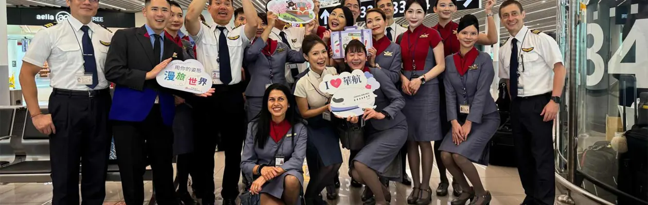 L'aeroporto Fiumicino celebra 30 anni di China Airlines in Italia