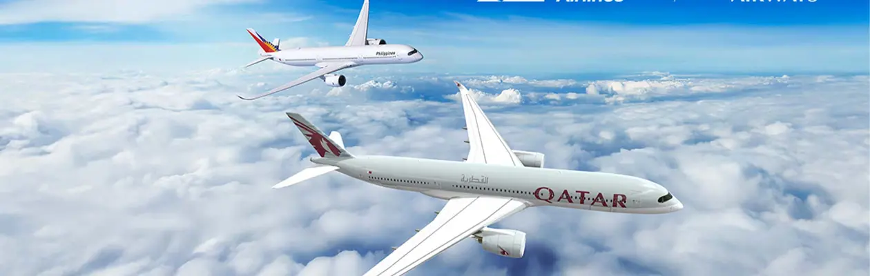 Partnership tra Qatar Airways e Philippine Airlines