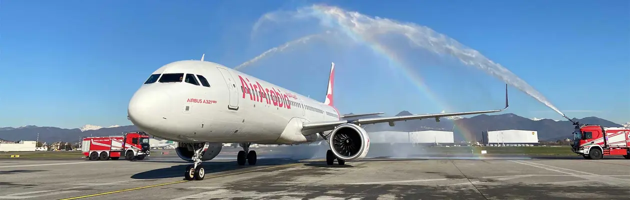 Air Arabia inizia i voli diretti tra Milano Bergamo e Sharjah