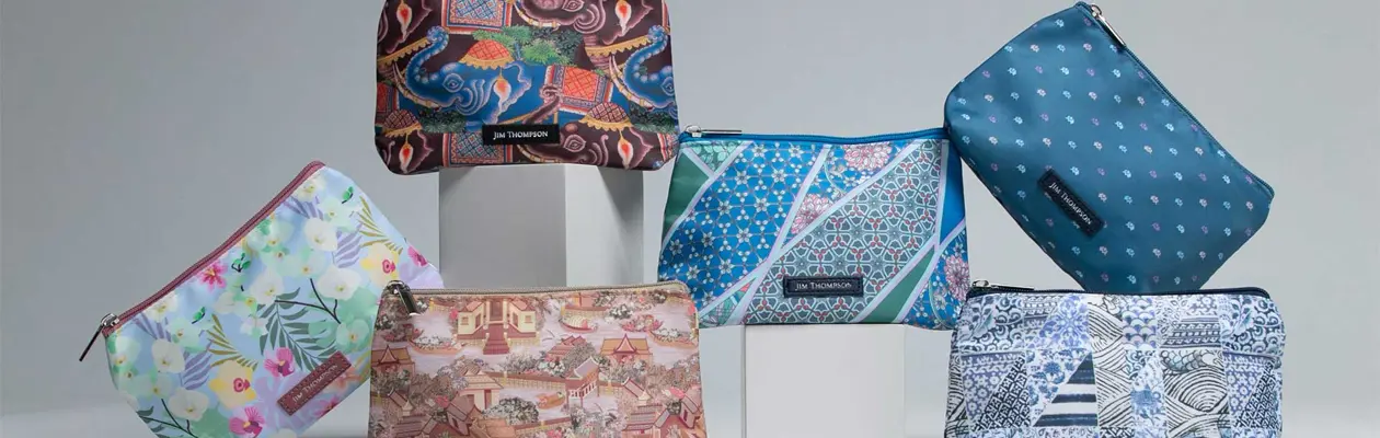 Kit di cortesia firmati Jim Thompson per Thai Airways