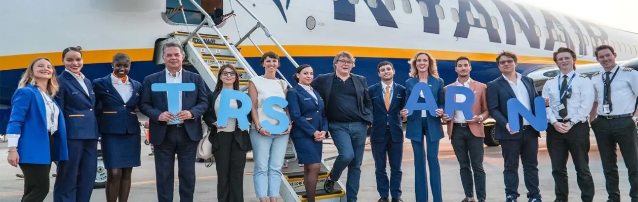 Trieste-Stoccolma: decolla la nuova rotta Ryanair