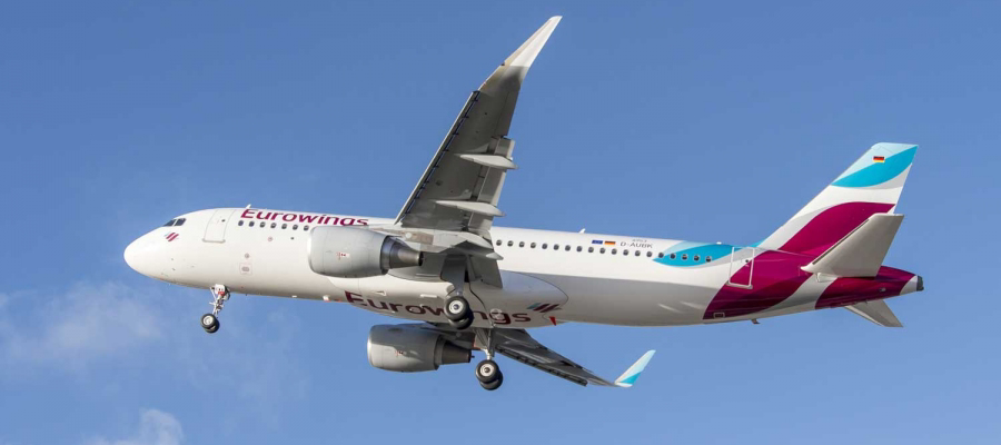 Eurowings supporta i passeggeri a seguito dell’insolvenza di “Germania”